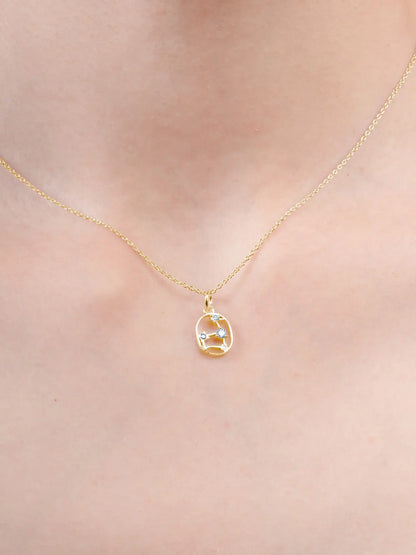 Leo Necklace - Zodiac Sign Jewelry