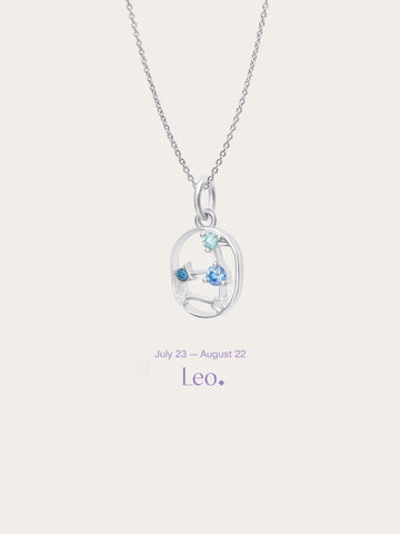 Leo Necklace - Zodiac Sign Jewelry