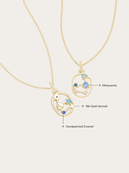 Leo Necklace - Zodiac Sign Jewelry