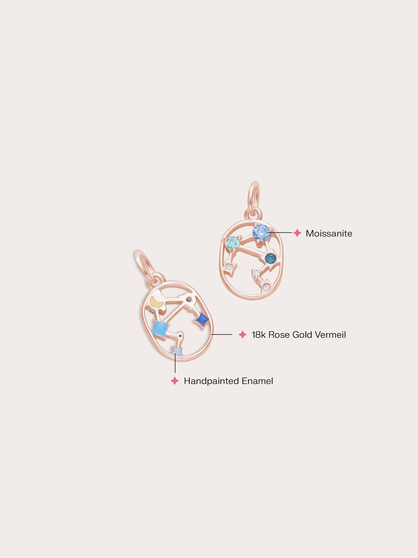 Libra Charm - Zodiac Sign Jewelry