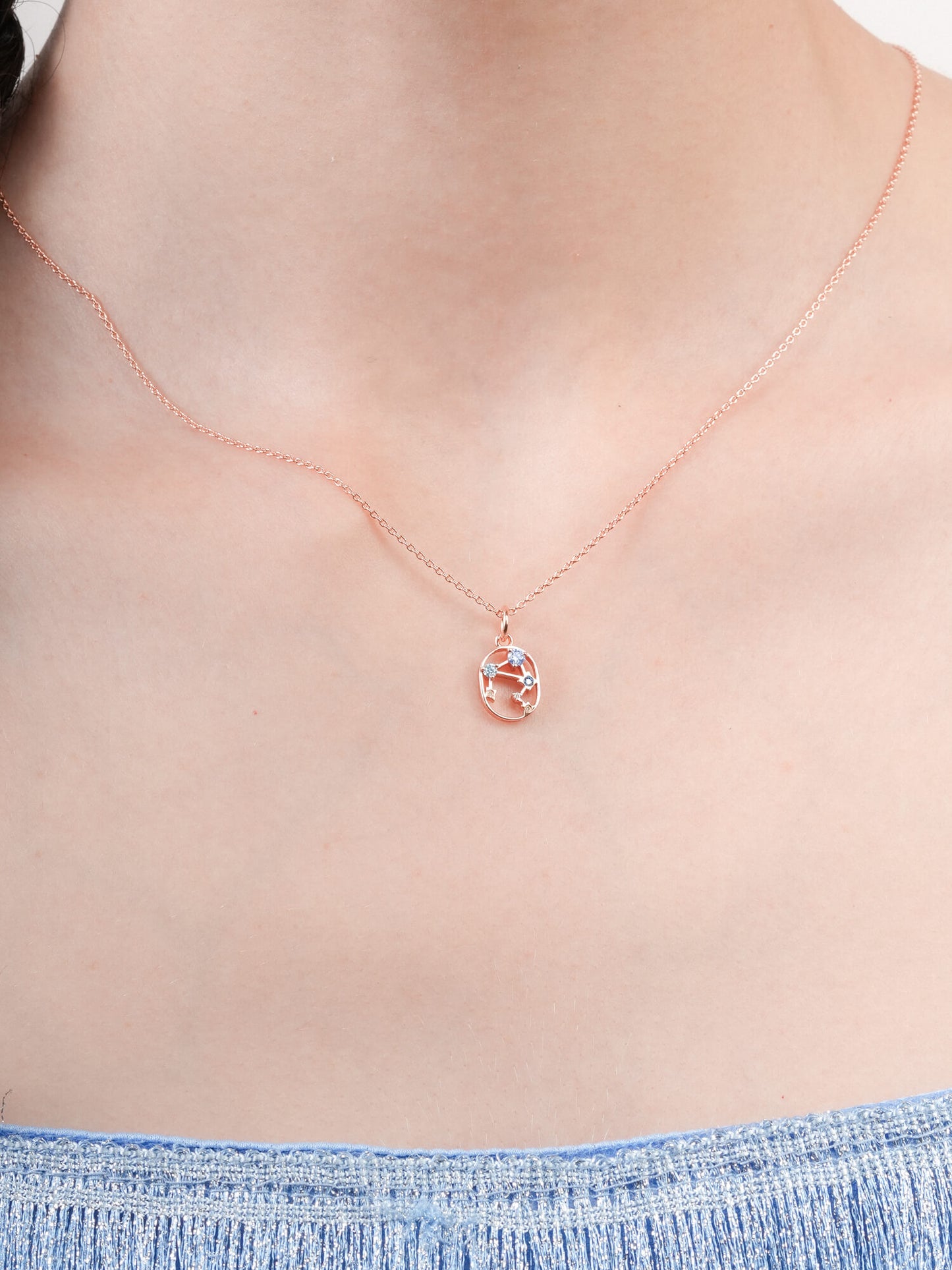 Libra Necklace - Zodiac Sign Jewelry