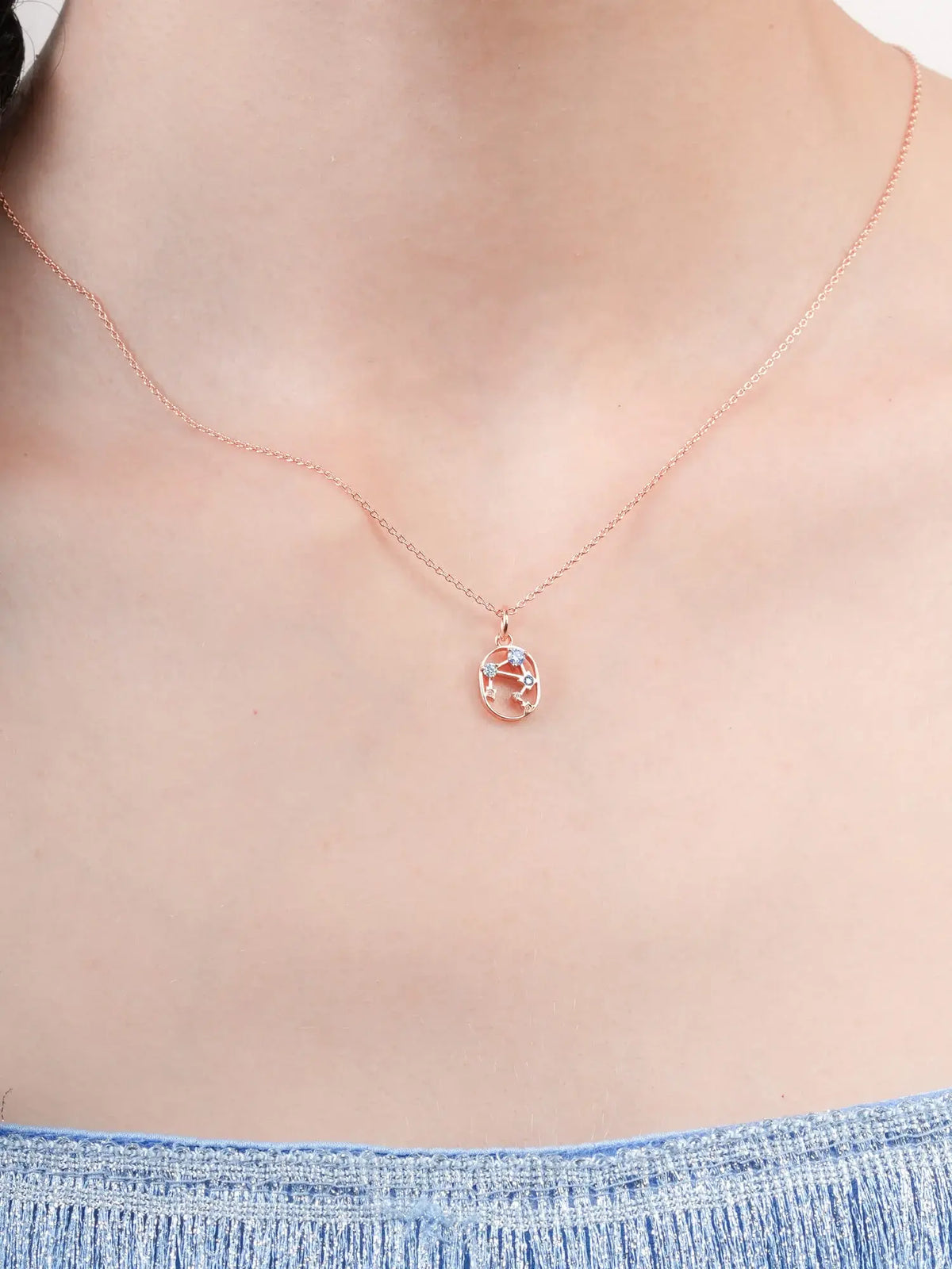 Libra Necklace - Zodiac Sign Jewelry