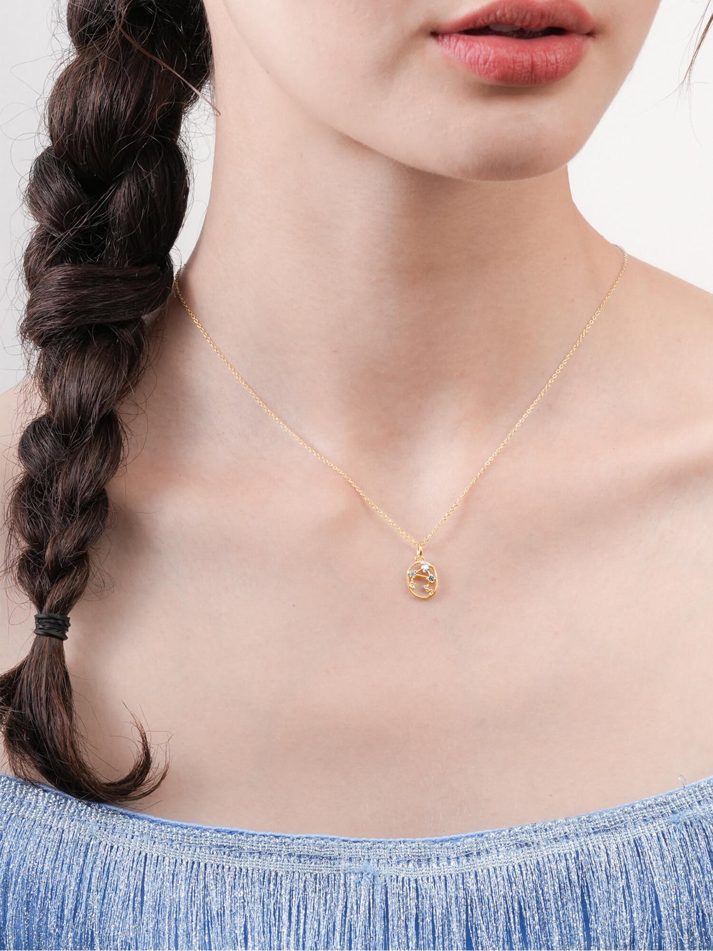 Libra Necklace - Zodiac Sign Jewelry