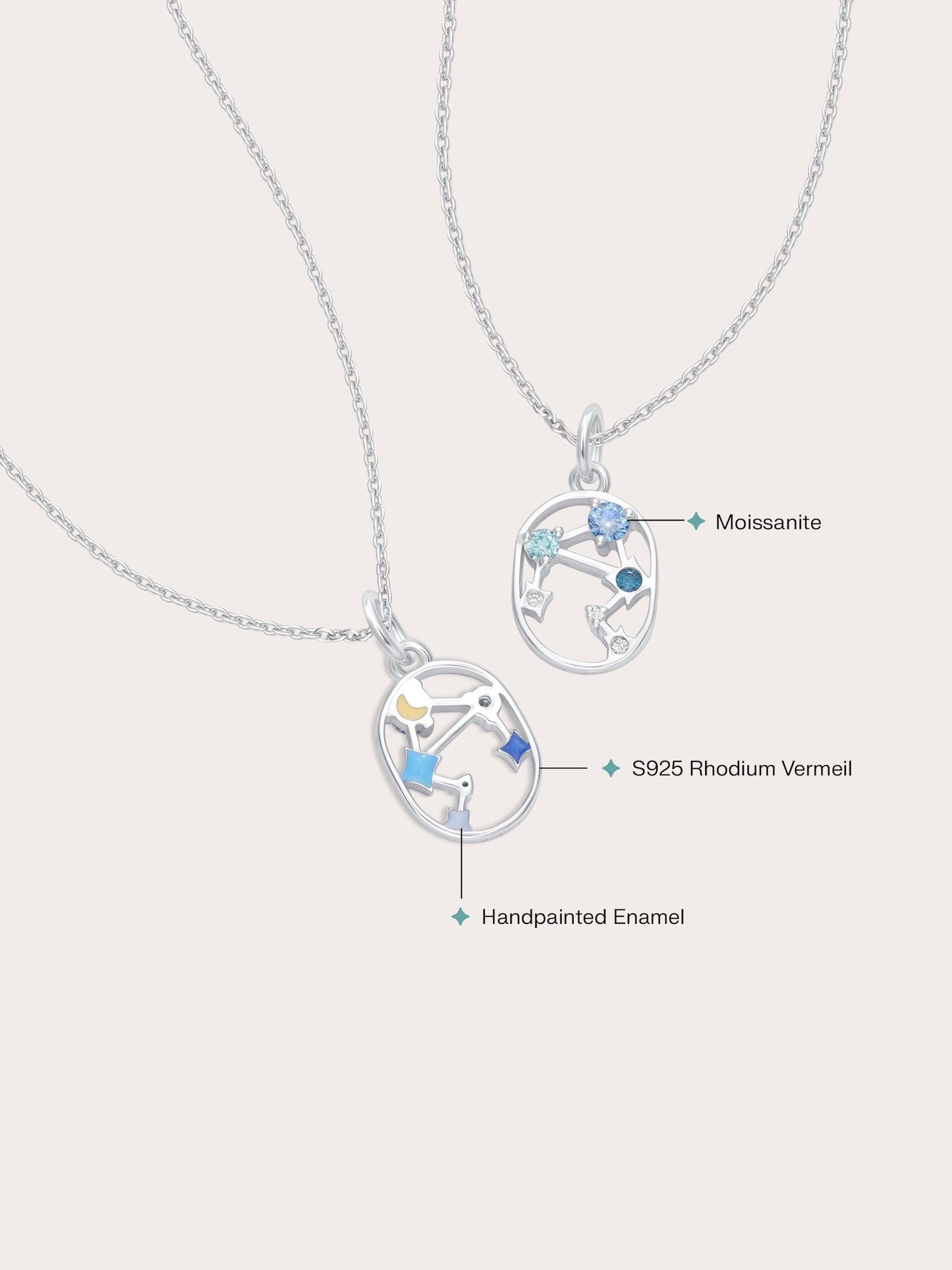 Libra Necklace - Zodiac Sign Jewelry