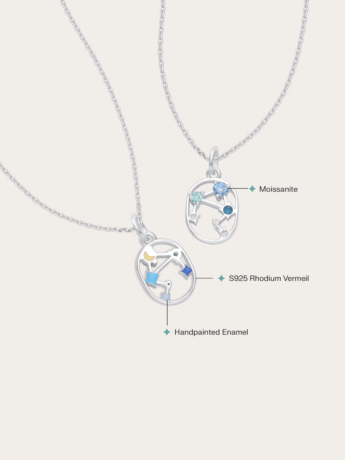 Libra Necklace - Zodiac Sign Jewelry