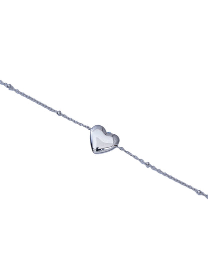 Locket Heart Bracelet Test – Mondays Made Flower & Birthstone Jewelry Singapore