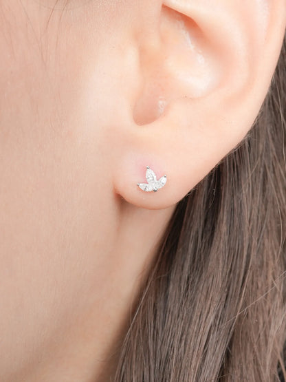 Maple Leaf Flatback Earring