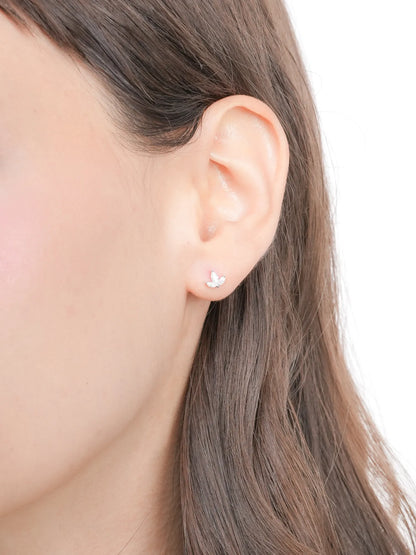 Maple Leaf Flatback Earring