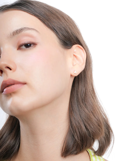 Maple Leaf Flatback Earring
