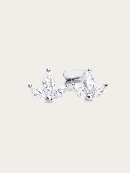 Maple Leaf Flatback Earring