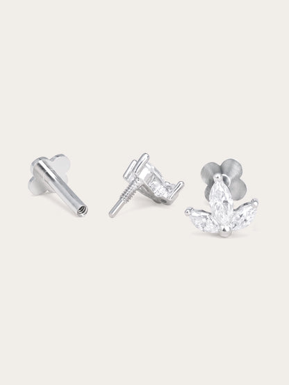 Maple Leaf Flatback Earring