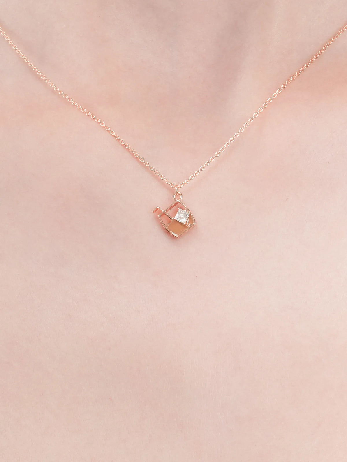 Matcha Latte Necklace - Reversible
