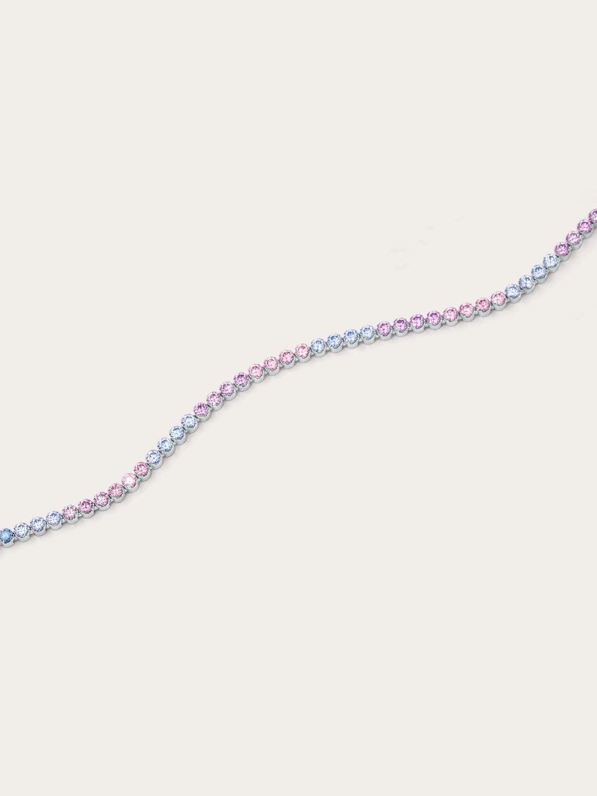 Moissanite Tennis Bracelet - Lilac Sunset