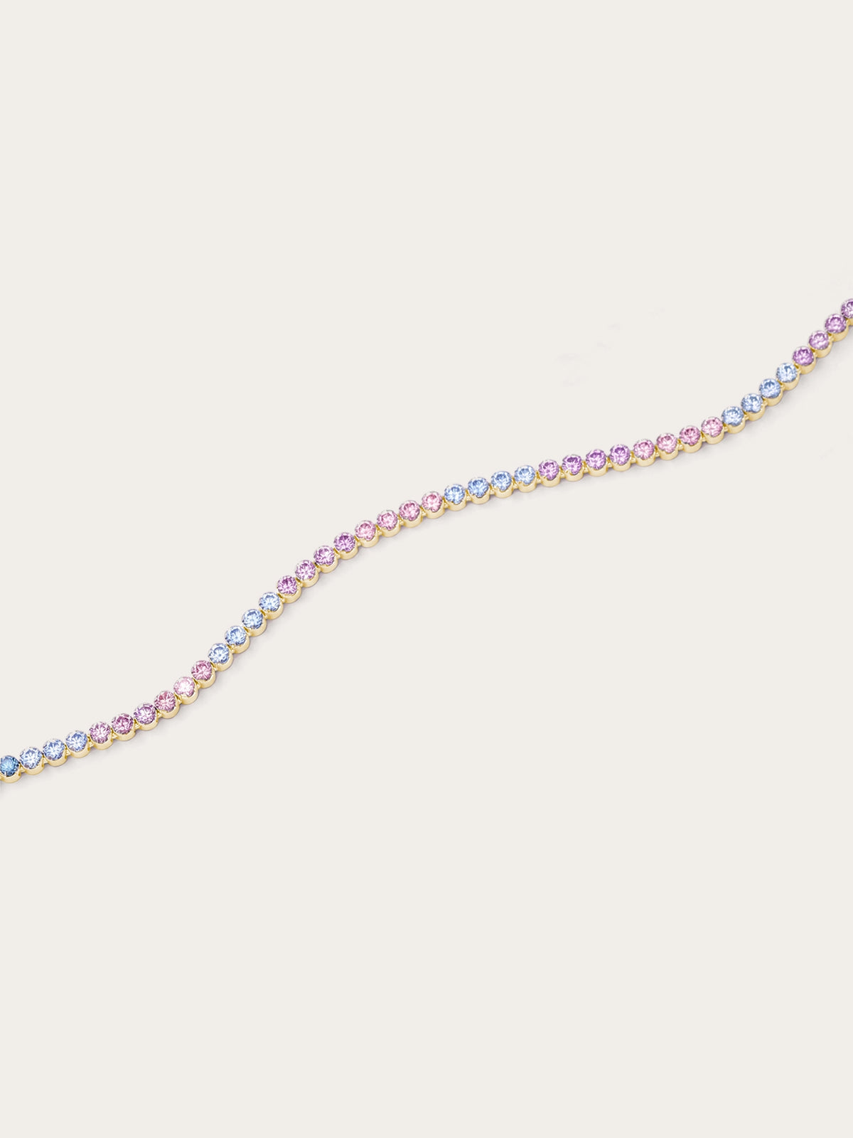 Moissanite Tennis Bracelet - Lilac Sunset