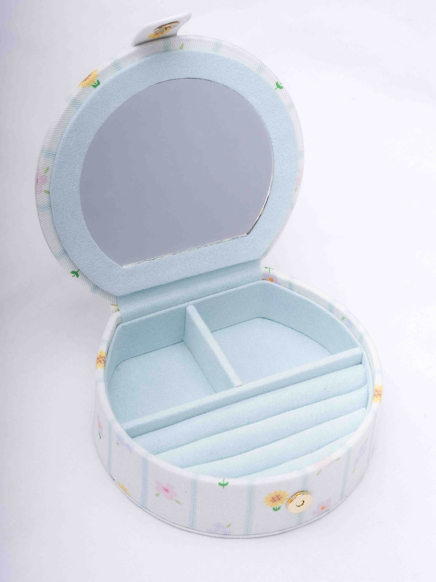 Monday Made Flower Travel Jewelry Case