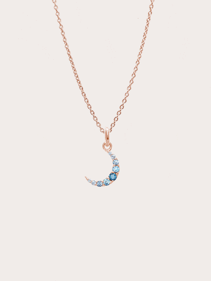 Necklace Combinations 18K Rose Gold – Mondays Made Flower & Birthstone Jewelry Singapore
