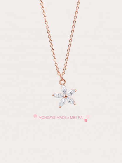 Peach Blossom Necklace - Reversible
