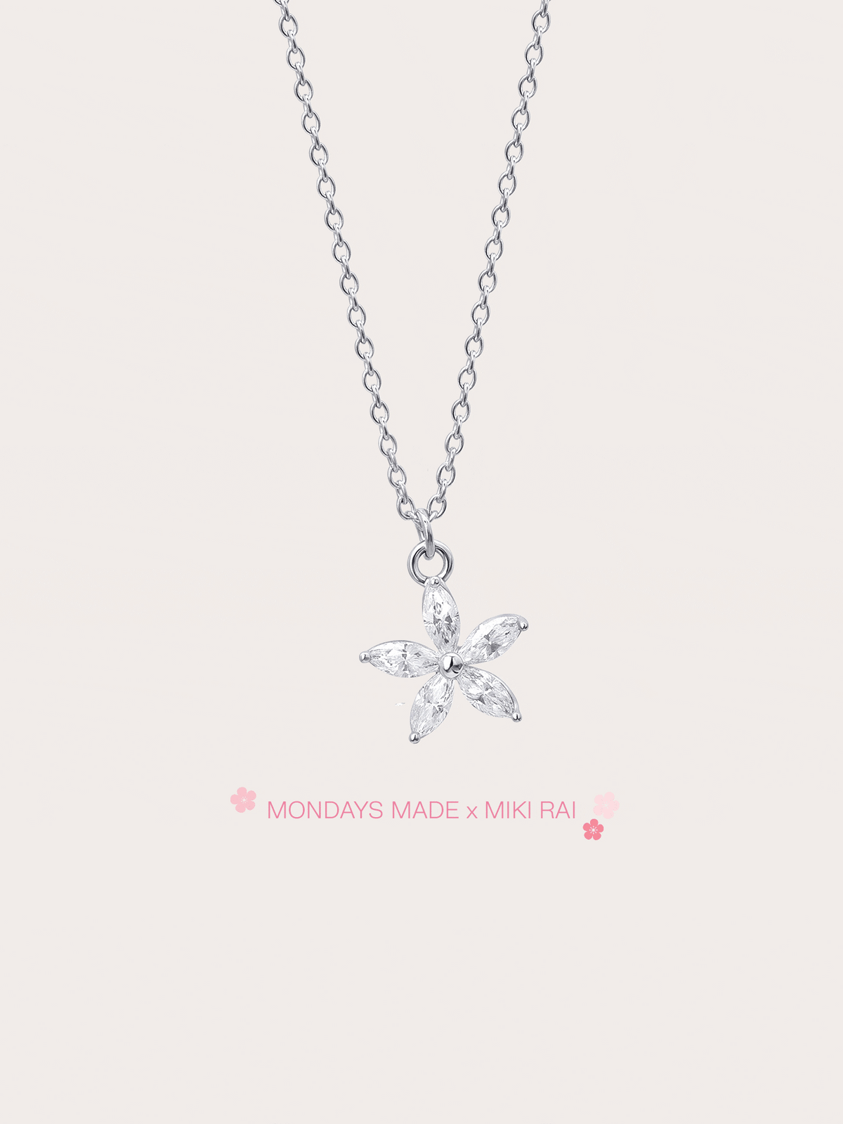 Peach Blossom Necklace - Reversible