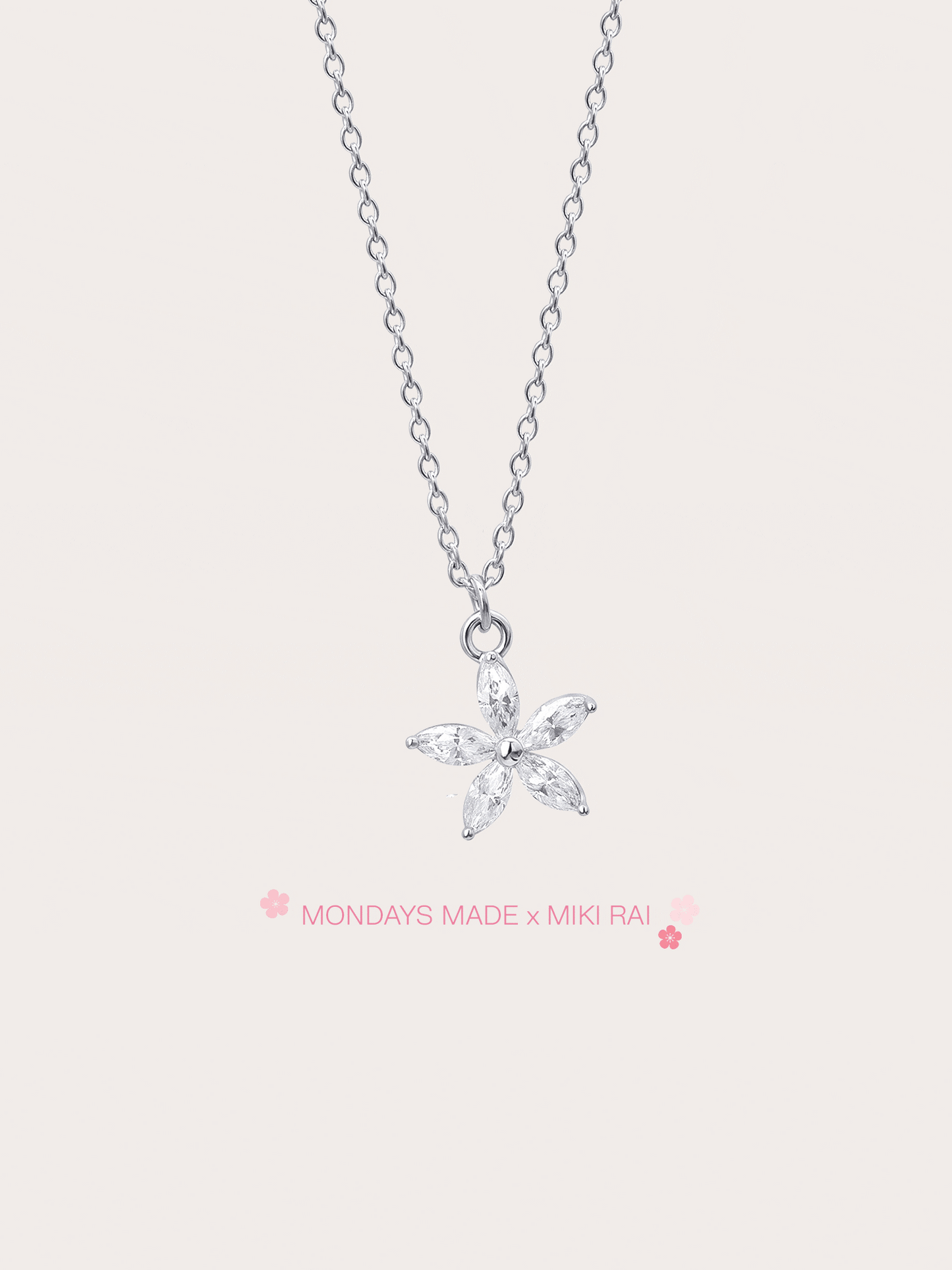 Peach Blossom Necklace - Reversible