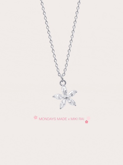 Peach Blossom Necklace - Reversible