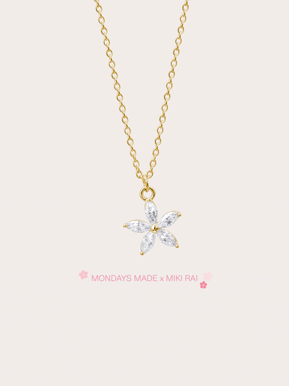Peach Blossom Necklace - Reversible