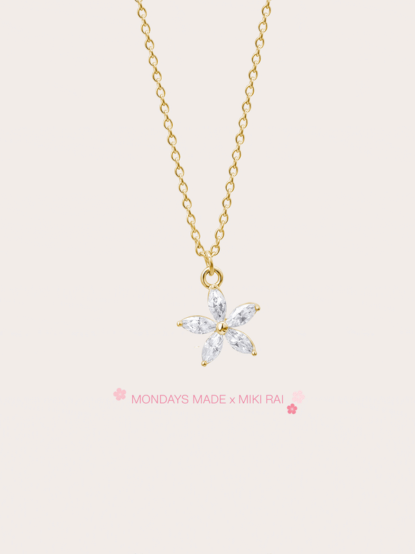 Peach Blossom Necklace - Reversible