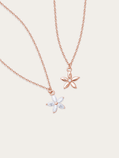 Peach Blossom Necklace - Reversible