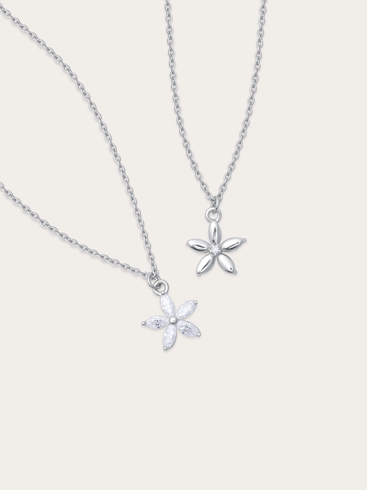 Peach Blossom Necklace - Reversible