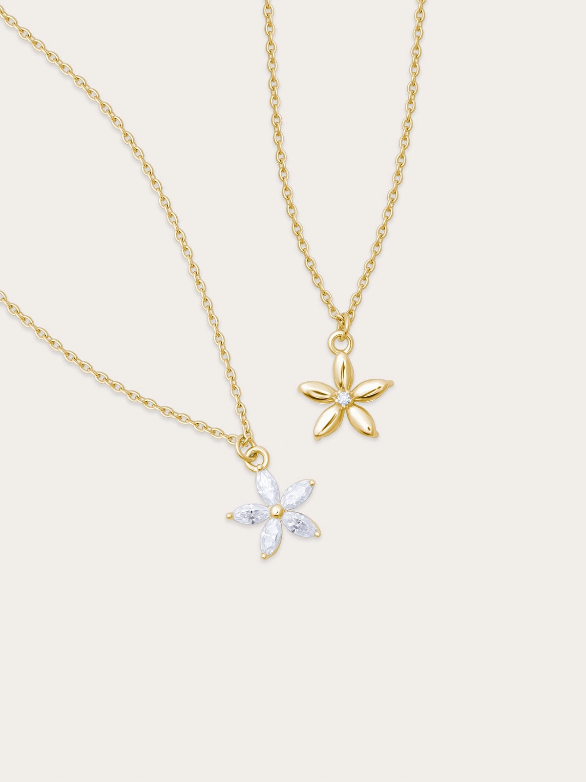 Peach Blossom Necklace - Reversible