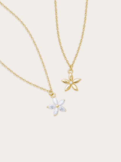 Peach Blossom Necklace - Reversible