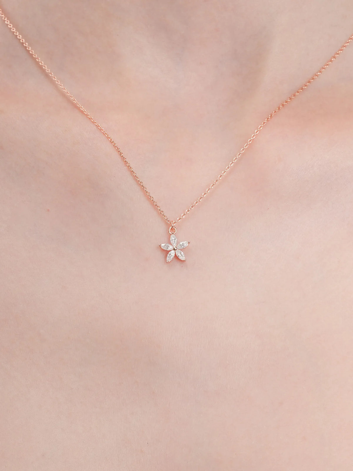 Peach Blossom Necklace - Reversible