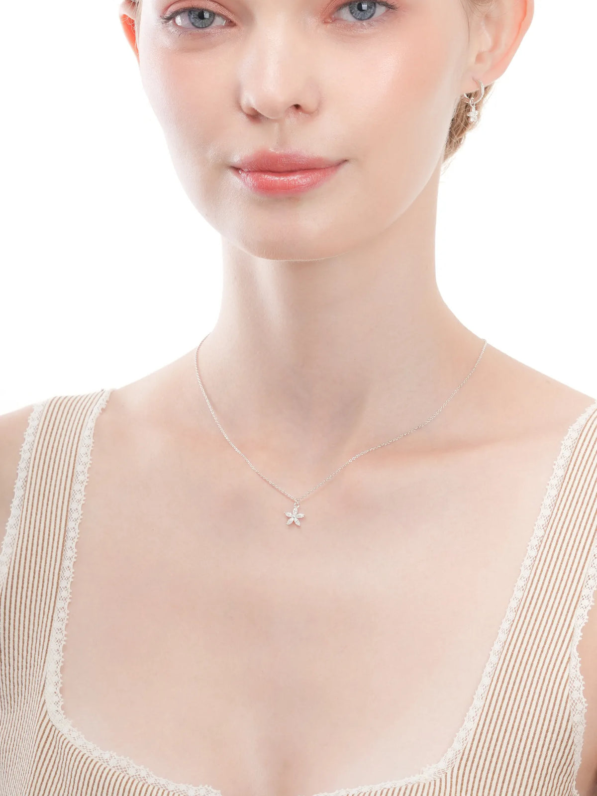 Peach Blossom Necklace - Reversible