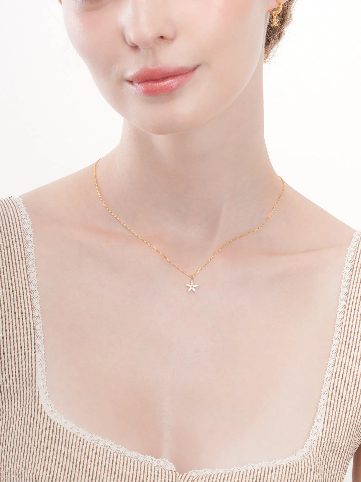 Peach Blossom Necklace - Reversible