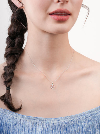 Pisces Necklace Zodiac Jewelry S925 Silver Rhodium (2) – Mondays Made Flower & Birthstone Jewelry Singapore