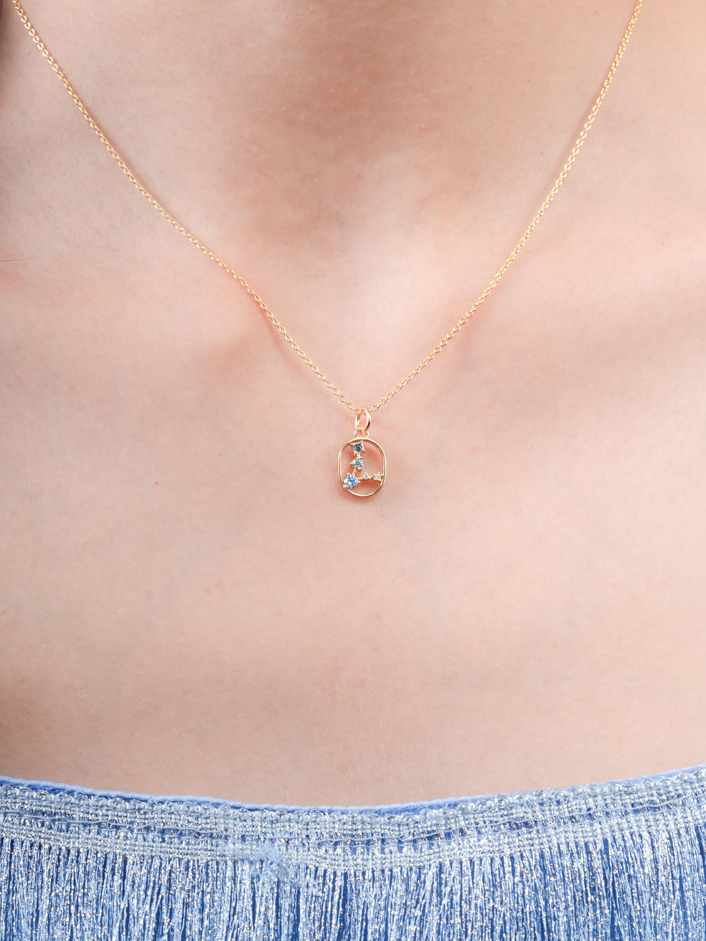 Pisces Necklace - Zodiac Sign Jewelry
