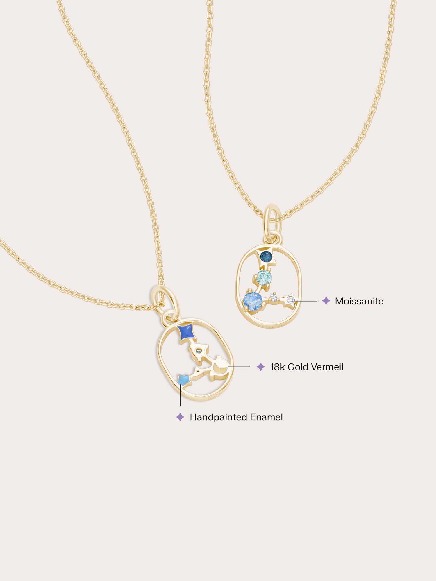 Pisces Necklace | Zodiac Sign Jewelry | Mondays Made