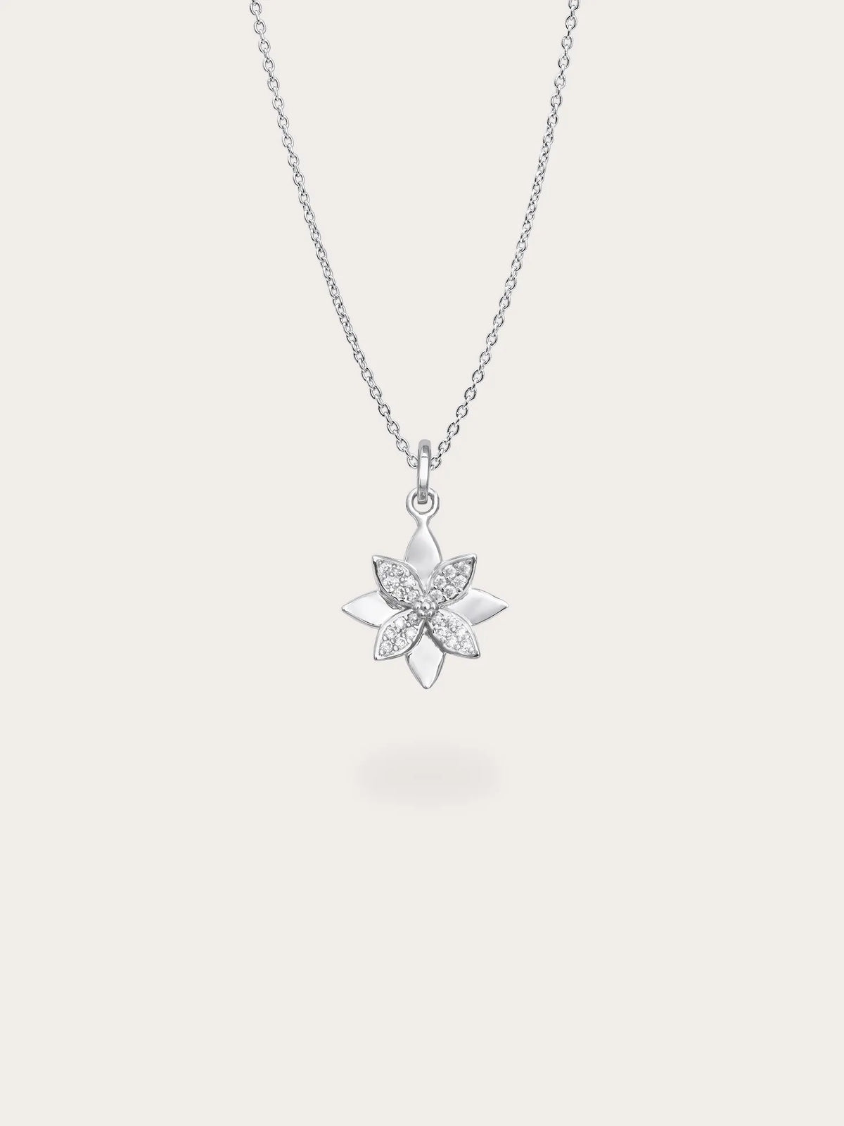 Poinsettia Necklace and Earrings Set