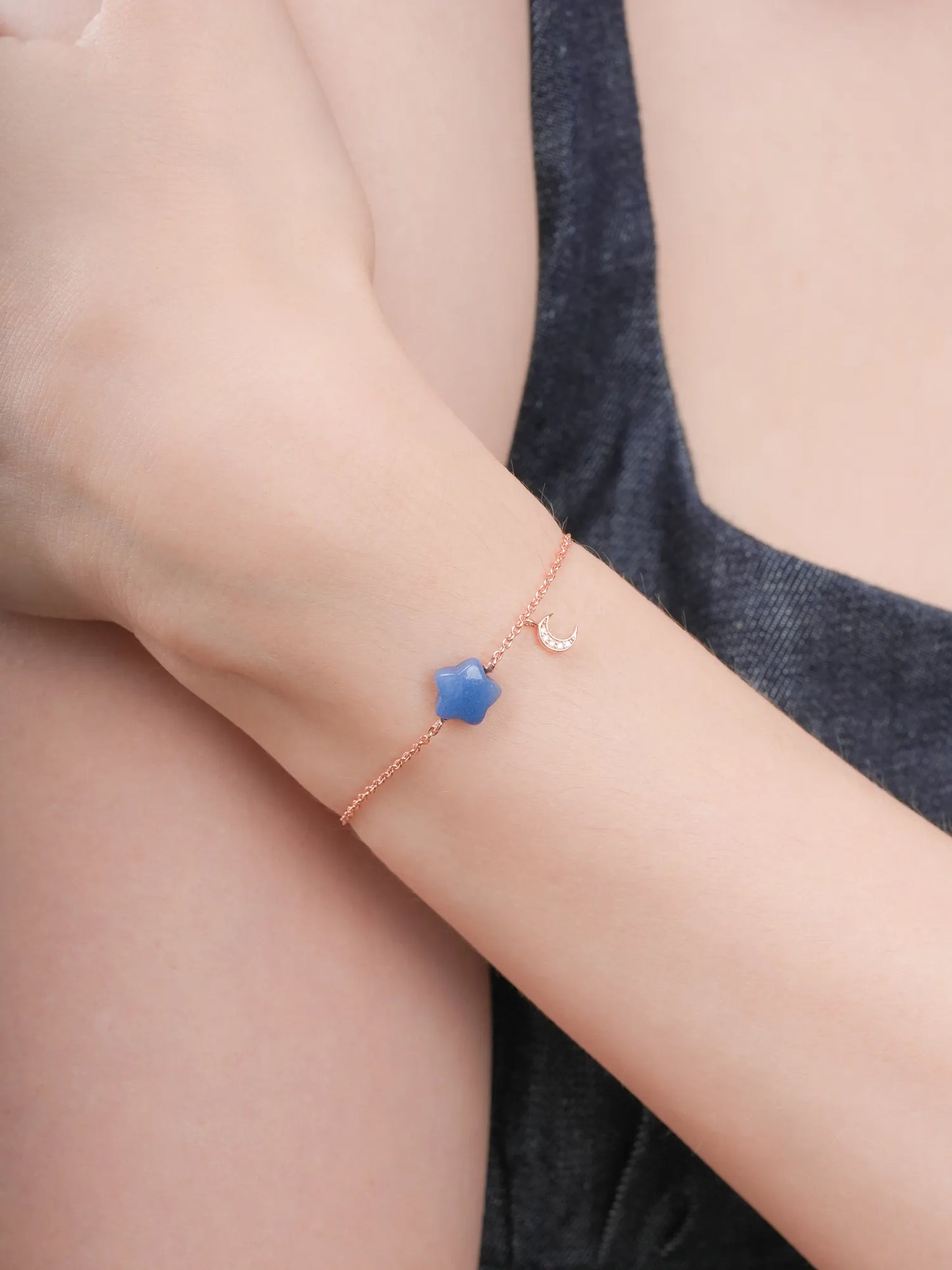 Puffy Star Bracelet – Sodalite