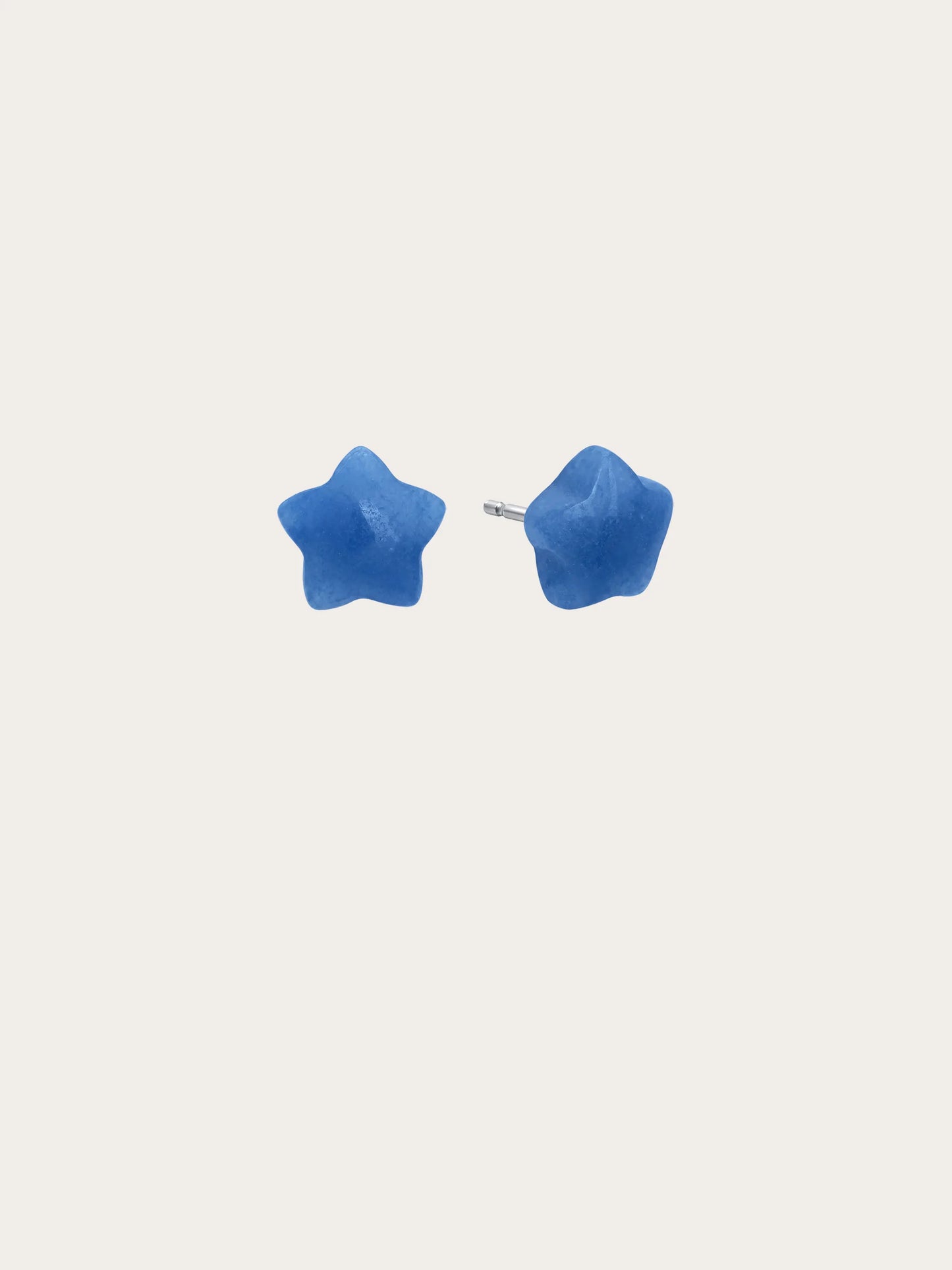 Puffy Star Ear Jacket Earrings – Sodalite
