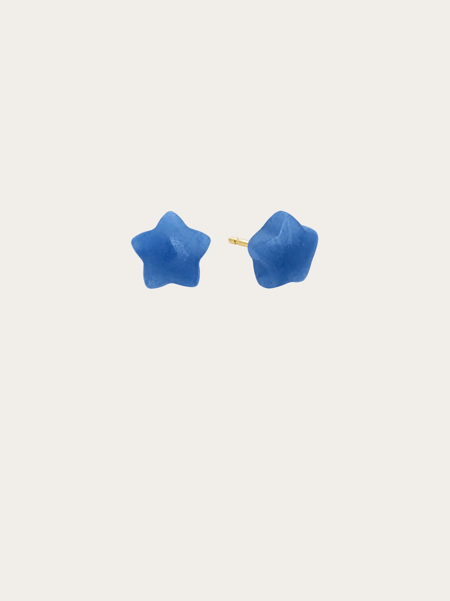 Puffy Star Ear Jacket Earrings – Sodalite