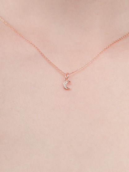 Puffy Star Necklace Set Sodalite 18K Rose Gold (9) – Mondays Made Flower & Birthstone Jewelry Singapore