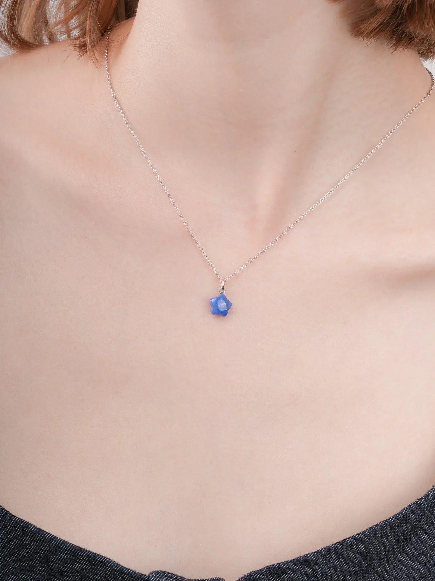 Puffy Star Necklace Set – Sodalite