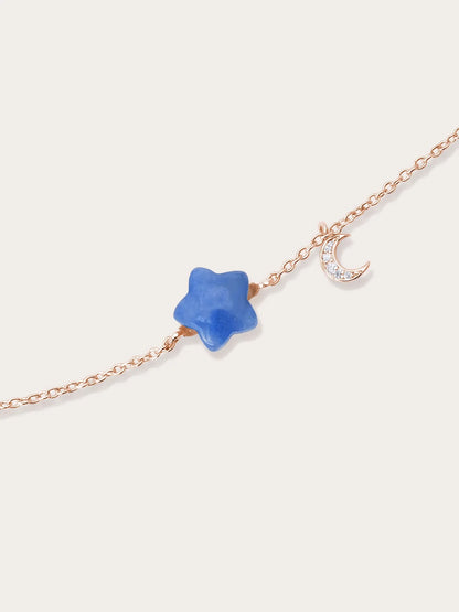Puffy Star Bracelet – Sodalite