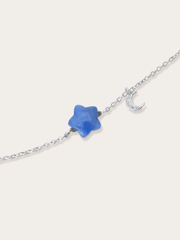 Puffy Star Bracelet – Sodalite