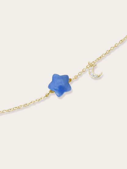 Puffy Star Bracelet – Sodalite