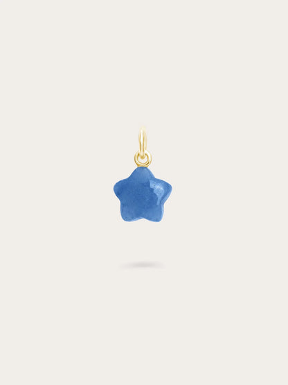 Puffy Star Charm Set – Sodalite