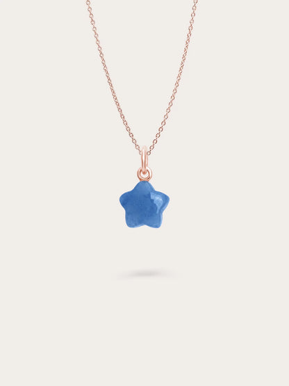 Puffy Star Necklace Set – Sodalite