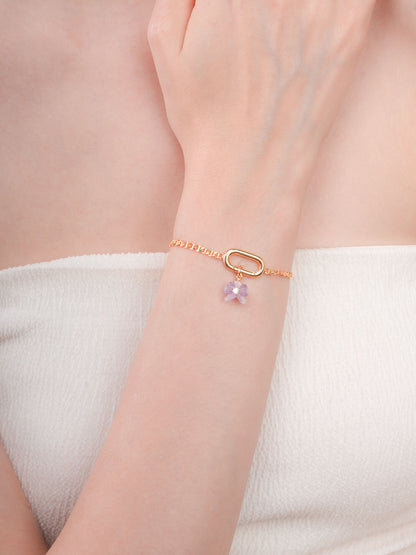 Purple Orchid Charm 18K Gold (2) – Mondays Made Flower & Birthstone Jewelry Singapore