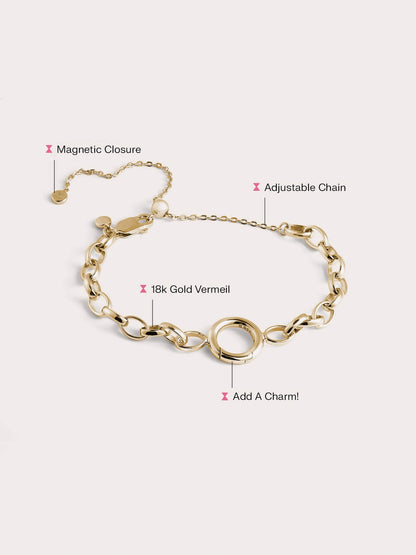 Rolo Chain 18K Gold (2) – Mondays Made Flower & Birthstone Jewelry Singapore