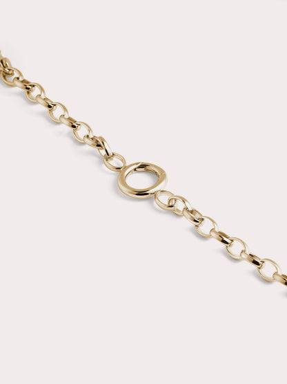 Rolo Chain 18K Gold Straight (2) – Mondays Made Flower & Birthstone Jewelry Singapore